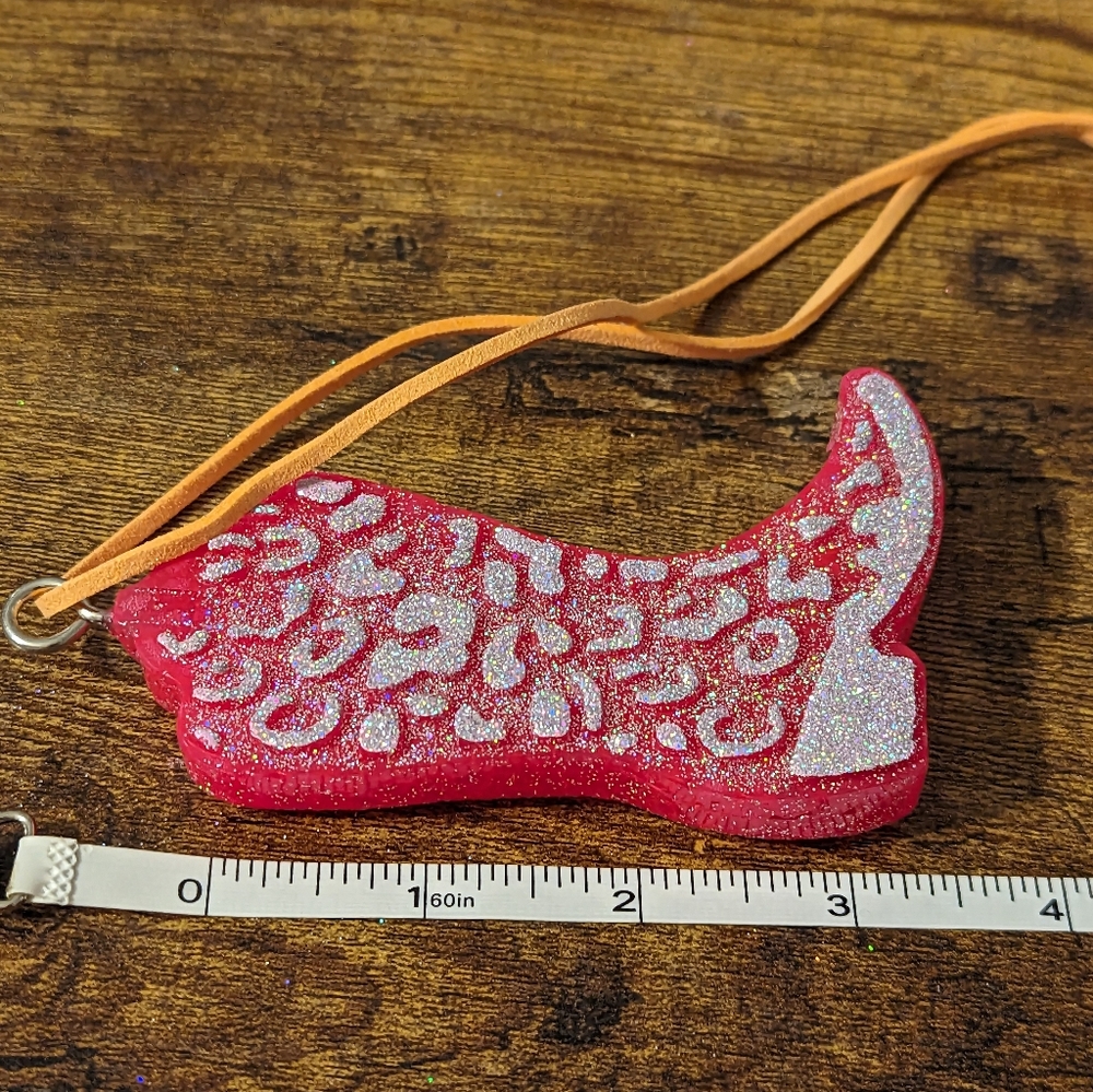 Glittery Cowgirl Book Scent Freshie New! - Picture 2 of 6